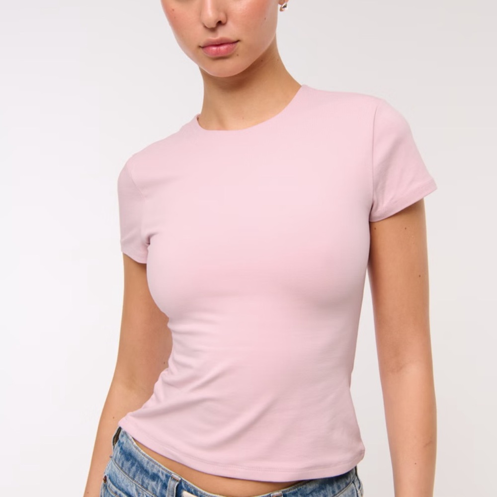 A&F Double-Lined Baby Tee